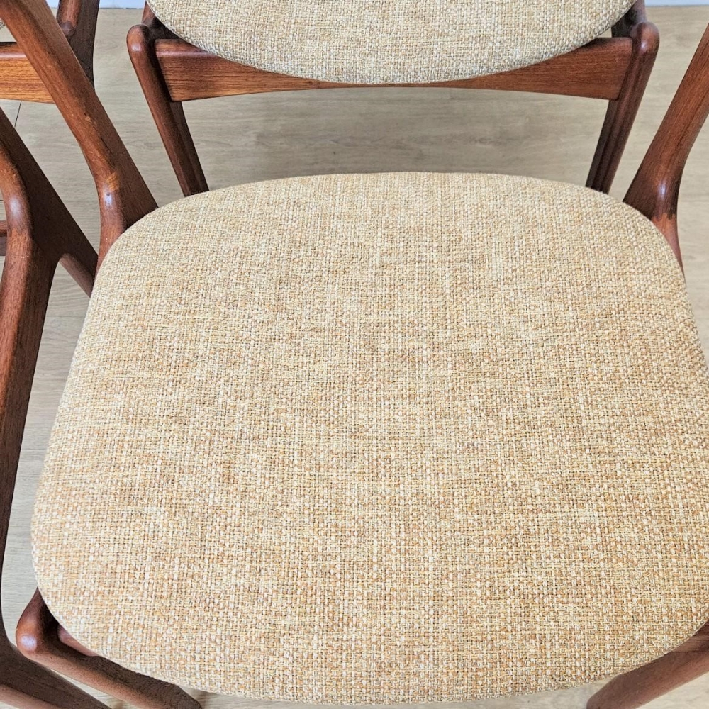Seis sillas mid-century de Erik Buch para OD Møbelfabrik, 1960 - 1965