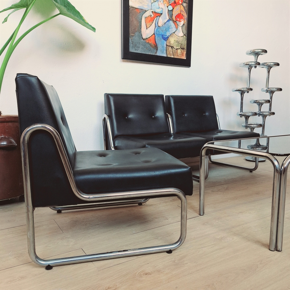Tres sillones vintage de Soto Leon, 1960 - 1970