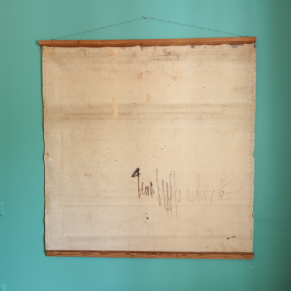 Gino Hollander, gran óleo sobre lienzo, firmado y fechado 1994
