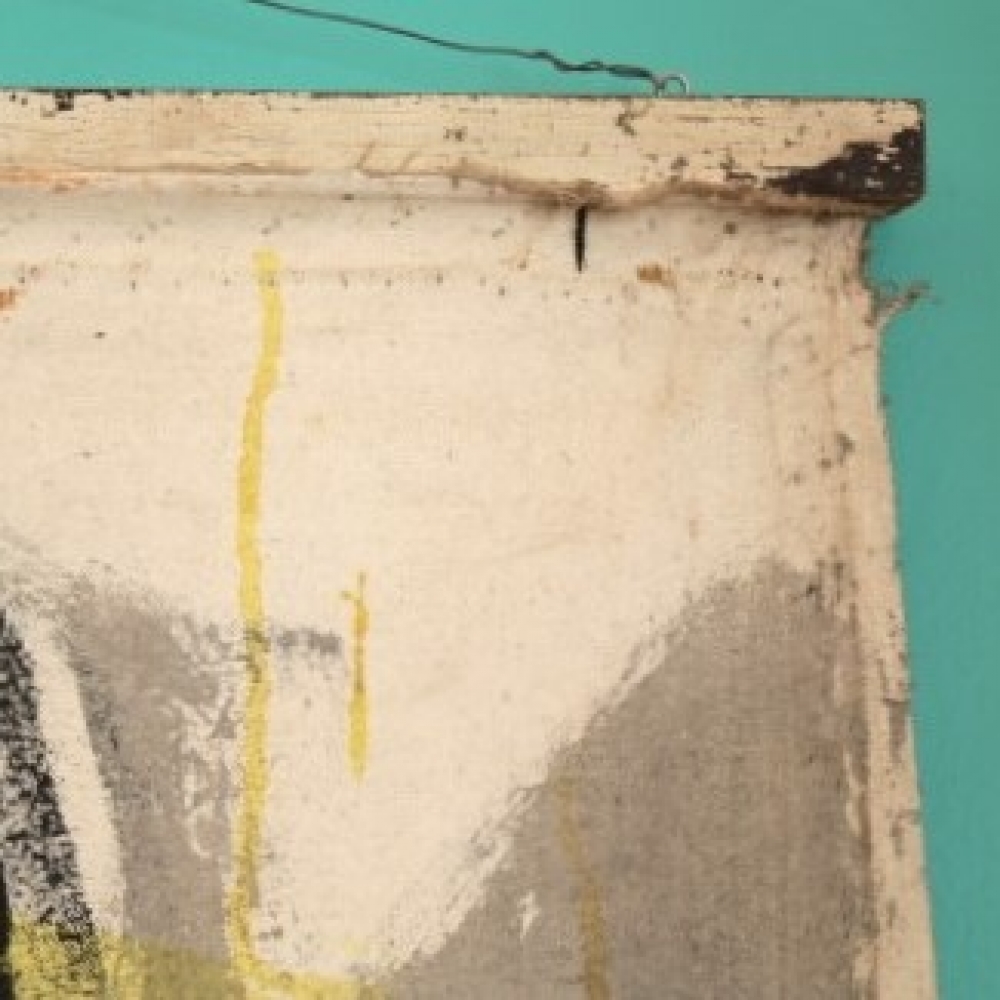 Gino Hollander, gran óleo sobre lienzo, firmado y fechado 1994