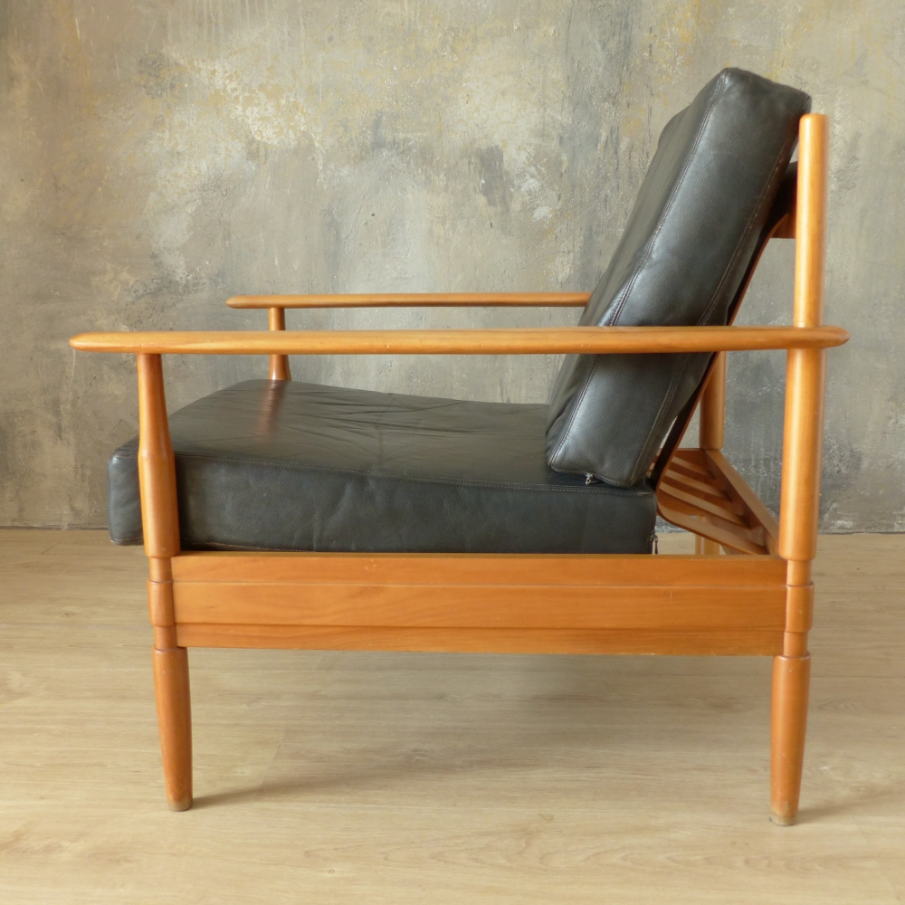 Sillón diseñado por Grete Jalk para France & Son, 1950 - 1960