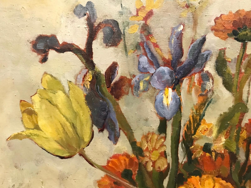 ”Nature Morte aux Fleurs Variées”, Jacques Fabres (ca 1900), 1958