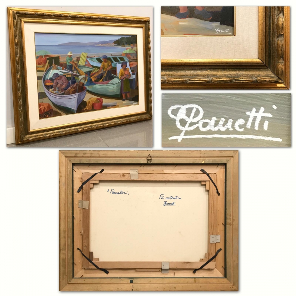 ”Pescatori”, Paolo Canetti (1940), años 80-90 del siglo XX