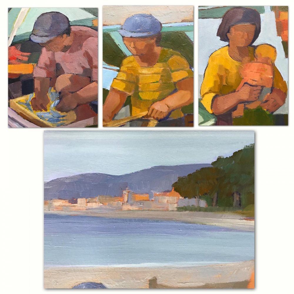 ”Pescatori”, Paolo Canetti (1940), años 80-90 del siglo XX