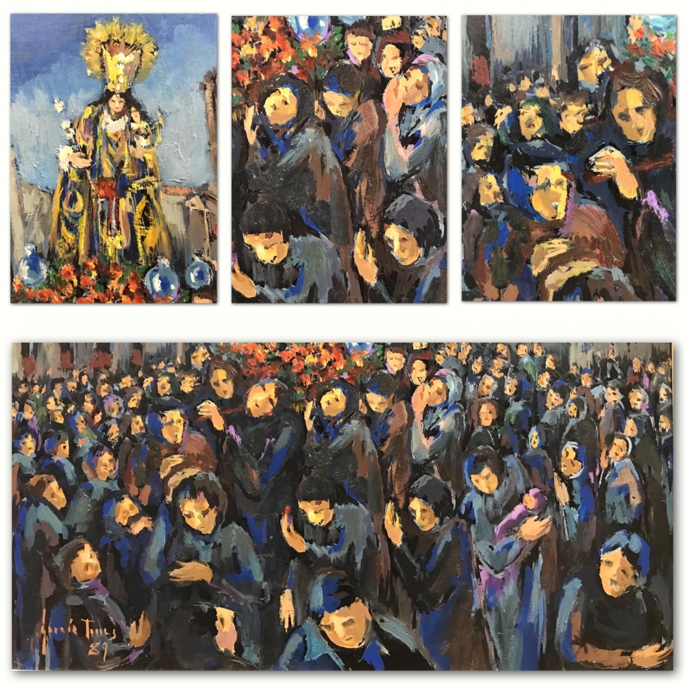 ”Virgen de los Desamparados”, José García Torres (1934-?), 1989