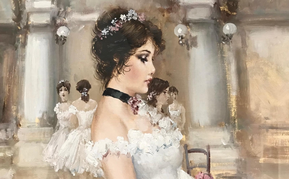 \"La Ballerina in Attesa\", Lucia Sarto (Udine, 1950), segunda mitad del siglo XX