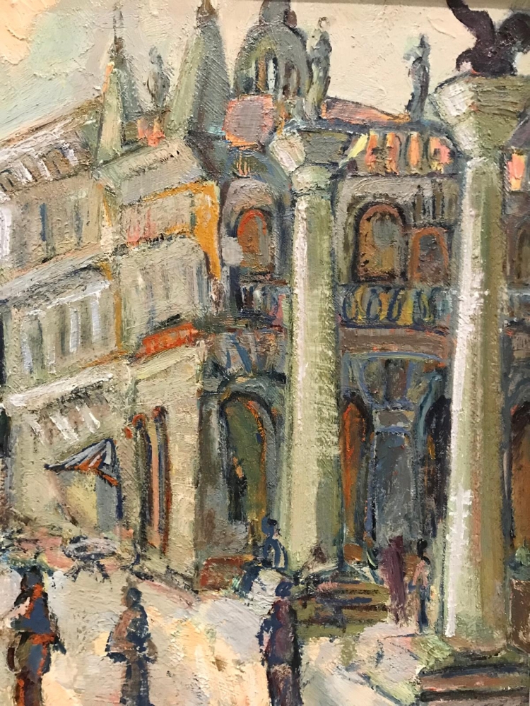 “Piazzetta di San Marco verso il Bacino, Venezia”, Escuela italiana, años 40-50 del s. XX