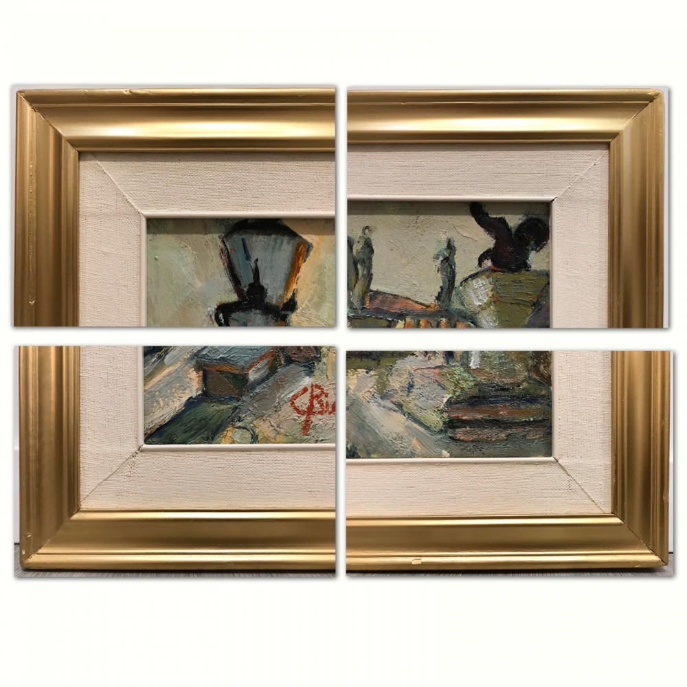 “Piazzetta di San Marco verso il Bacino, Venezia”, Escuela italiana, años 40-50 del s. XX