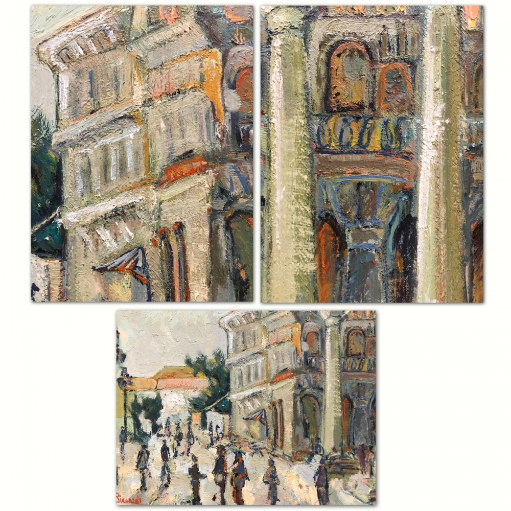 “Piazzetta di San Marco verso il Bacino, Venezia”, Escuela italiana, años 40-50 del s. XX