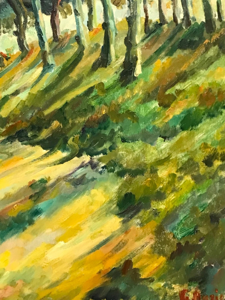 ”Claros de Luz en el Bosque”, escuela europea de los años 60-70 del siglo XX
