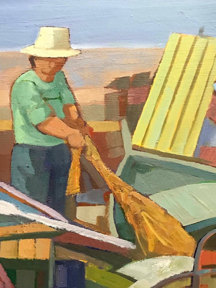 ”Pescatori”, Paolo Canetti (1940), años 80-90 del siglo XX