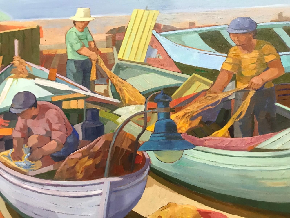 ”Pescatori”, Paolo Canetti (1940), años 80-90 del siglo XX