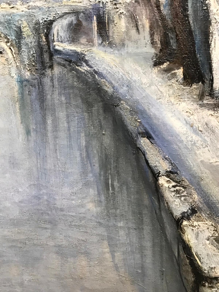 ”Puente sobre el Sena, París”, José García Torres (1934), París 1959