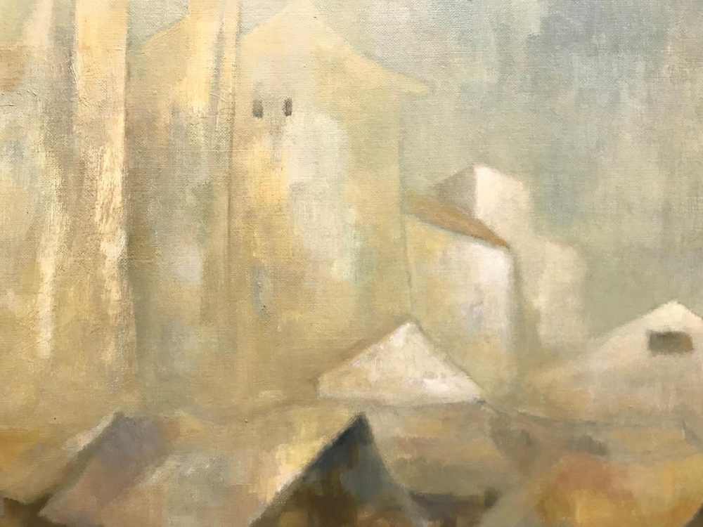 ”Mercado en Altea”, José García Torres (1934-?), 1973