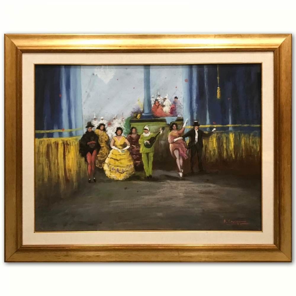 ”Commedia Napoletana”, Roberto Carignani (1894-1975), mediados del siglo XX