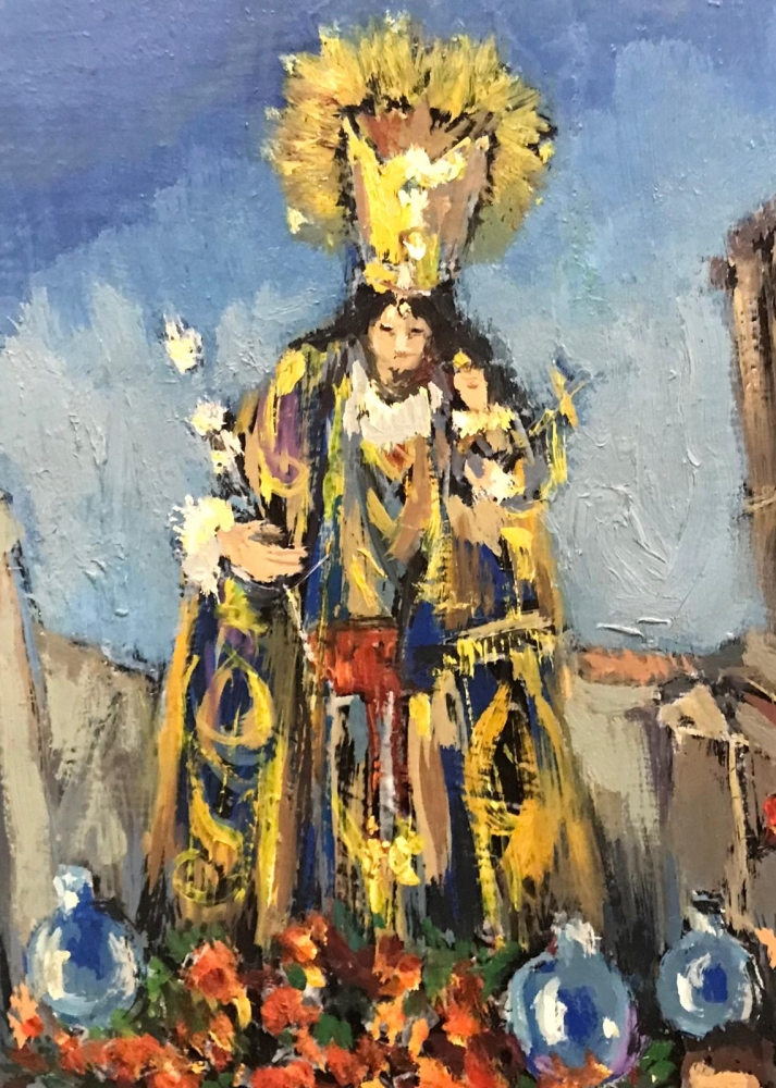 ”Virgen de los Desamparados”, José García Torres (1934-?), 1989