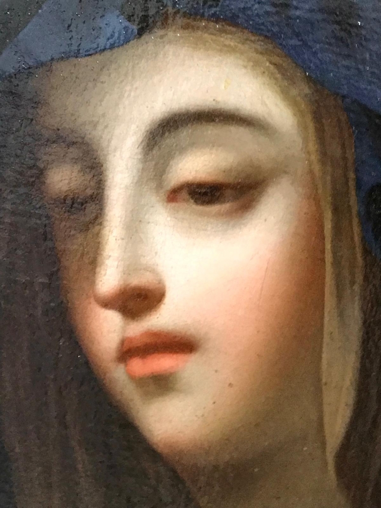 ”Madonna Orante”, escuela italiana del siglo XVII