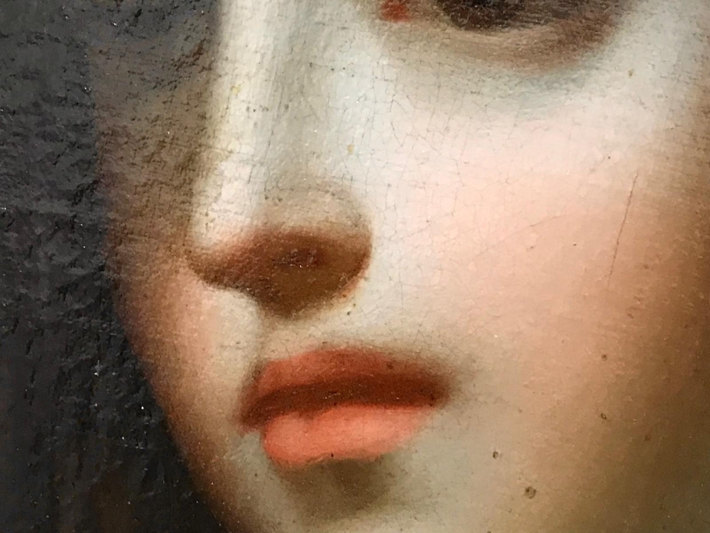 ”Madonna Orante”, escuela italiana del siglo XVII