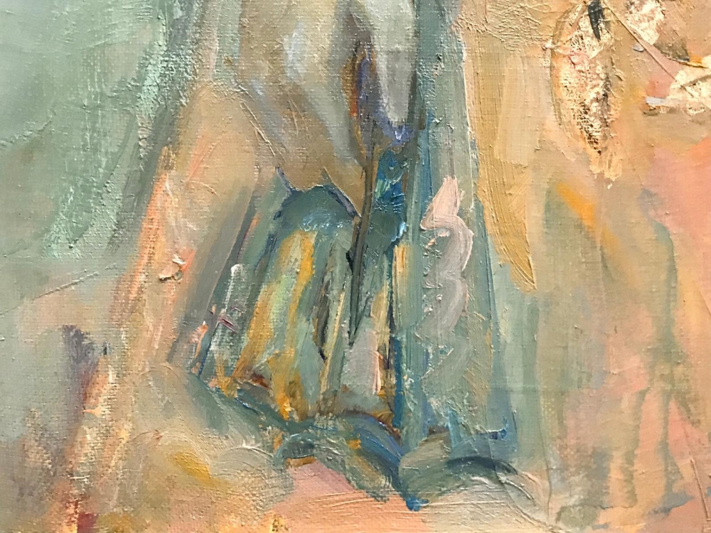 “Joven Chica Elegante”, Círculo de Guyda Mikhail (1954), finales del siglo XX
