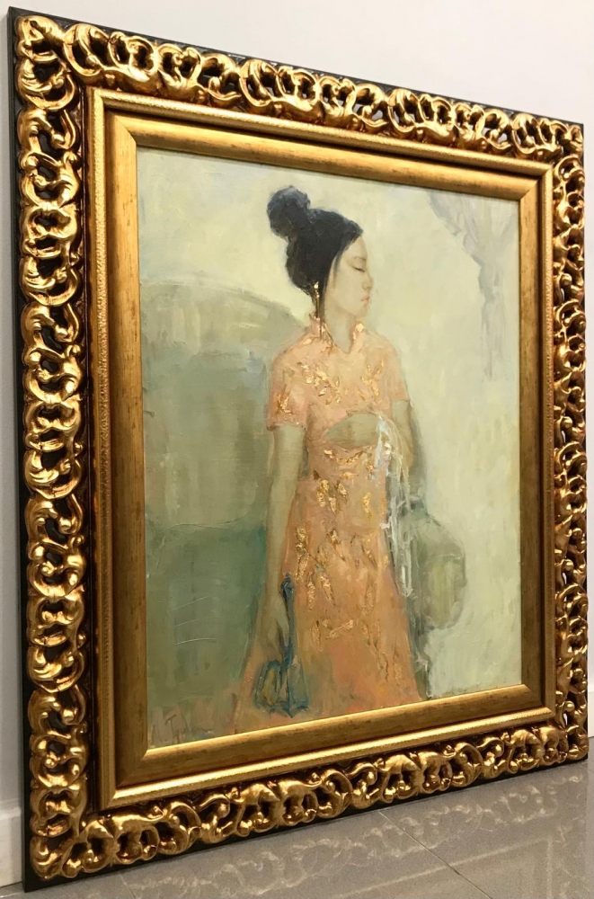 “Joven Chica Elegante”, Círculo de Guyda Mikhail (1954), finales del siglo XX