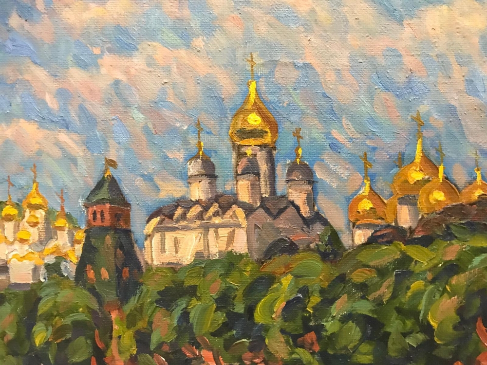 \"Catedrales del Kremlin\", Guennadi Nikoláievich Gáchegov (1934-?), 1992