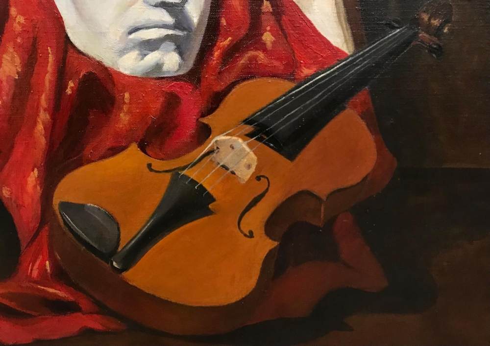 \"Homenaje a Beethoven\", escuela española, 1957