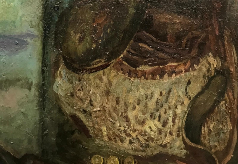 “Bodegón de Caza”, óleo sobre lienzo, Glòria Morera Font (1938), 1978