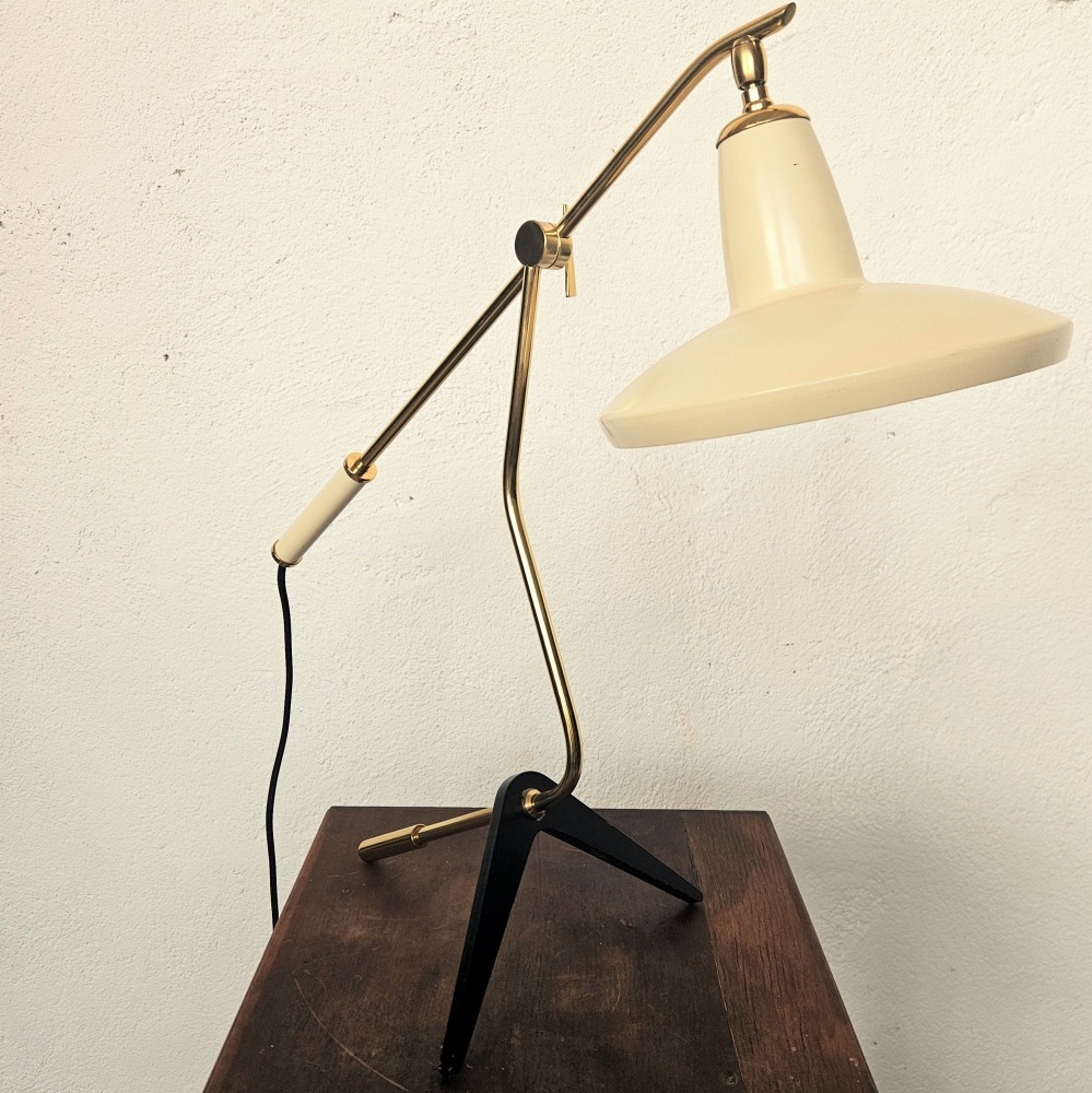 Lámpara escandinava de mesa, Mid Century, 1950-1959