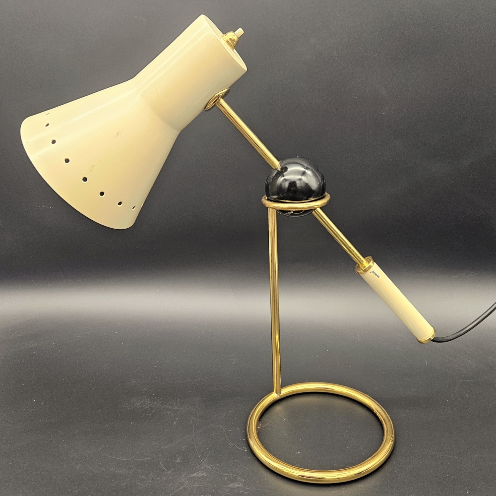 Lámpara escandinava de mesa, Mid Century, 1950-1959