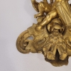 Escultura de pared, “Querubín tocando el tambor”, ormolú, Napoleón III, finales del s. XIX, Francia