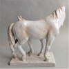 Caballos de cerámica de A. Wagner para la Karlsruher Majolika, 1963
