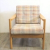 Dos sillones de diseño de Walter Knoll con su tejido original, 1960 - 1970