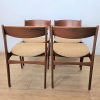 Seis sillas mid-century de Erik Buch para OD Møbelfabrik, 1960 - 1965