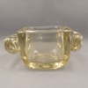 Fuente art déco de cristal de Schneider, Francia, 1920 - 1930