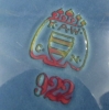 Tartera art nouveau de Christian Neureuther para Wächtersbach, Alemania, 1900 - 1910