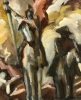 “Apoteosis de Cervantes”, escuela europea de mediados del siglo XX