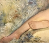 \"Reposo Contemplativo entre Flores\", Henricus Franciscus Petrus Antheunis (1905-1975), primera mitad del siglo XX 