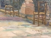 “Intérieur de la Cathédrale Notre Dame de Reims”, Pierre Gaston Rigaud (1874-1939),1910
