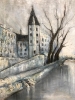 ”Puente sobre el Sena, París”, José García Torres (1934), París 1959