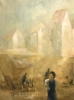 ”Mercado en Altea”, José García Torres (1934-?), 1973