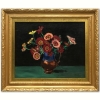 ”Still Life with Red and Yellow Poppies in a Vase”, Philip Naviasky (1894-1983), años 20-30 del siglo XX