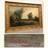 “Paisaje Lacustre con Vacas”, Joan Rabadá i Vallbé (1850-1899), 1879