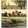 “Paisaje Lacustre con Vacas”, Joan Rabadá i Vallbé (1850-1899), 1879