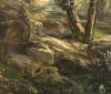 “Paisaje Lacustre con Vacas”, Joan Rabadá i Vallbé (1850-1899), 1879