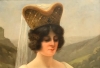 “Jeune Demoiselle Lisant”, Alexandre Dubiez (1873-1921), escuela de Lyon, finales del siglo XIX