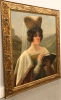 “Jeune Demoiselle Lisant”, Alexandre Dubiez (1873-1921), escuela de Lyon, finales del siglo XIX