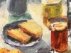 \"Petit Déjeuner près de la Fenêtre\", École Française, 1997