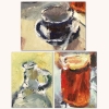 \"Petit Déjeuner près de la Fenêtre\", École Française, 1997