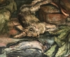 “Bodegón de Caza”, óleo sobre lienzo, Glòria Morera Font (1938), 1978
