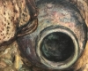 “Bodegón de Caza”, óleo sobre lienzo, Glòria Morera Font (1938), años 70 del siglo XX
